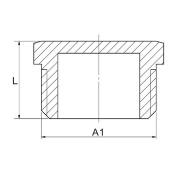 KOREK ZAŚLEPKA GZ 1/2