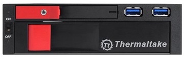 Thermaltake Duo HDD Dock 2,5/3,5 SATA3 + 2xUSB 3.0 Czarna (ST0026Z)