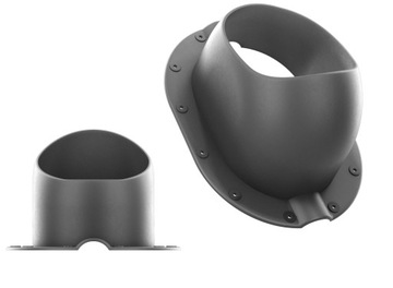 КАМИН 125 о. ДЛЯ СТАЛЬНОЙ ПЛИТКИ, ЧЕРНАЯ 9005