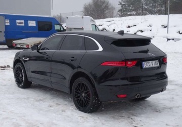 Jaguar F-Pace SUV 3.0 TDV6 300KM 2016 Jaguar F-Pace 3.0D 300KM Automat Led Skora Navi Bezwypadkowy Zarejestrowany, zdjęcie 6