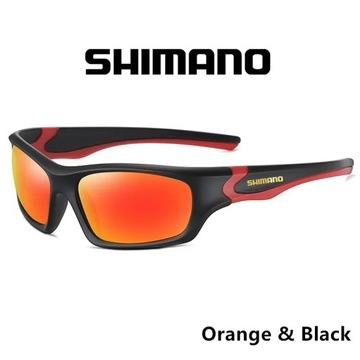 Okulary przeciwsłoneczne SHIMANO polaryzacyjne UV400 bieganie, rower, wędka