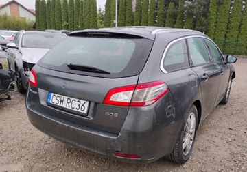Peugeot 508 I SW Facelifting 1.6 BlueHDi 120KM 2015 Peugeot 508 SW 2015r, 1.6 HDI. Uszkodzony przod. Jezdzi. 1.6 Diesel, zdjęcie 3