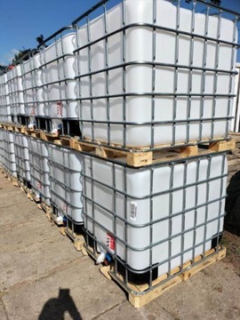 Zbiornik na wodę na palecie 1000l MAUZER + KRANIK + PODŁĄCZENIE DO WĘŻA