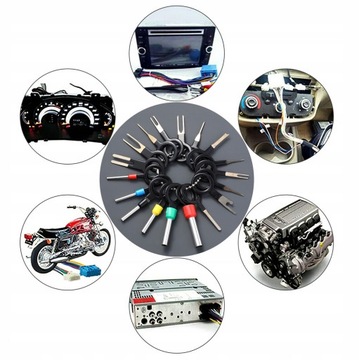 КЛЮЧИ-ЭКСТРАКТОРЫ ДЛЯ СНЯТИЯ ШТЫРЕВ РАДИО РАЗЪЕМОВ НАБОР CUBE XXL