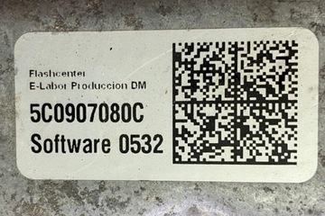 INVERTER VW JETTA III (1K2) 5C0907070C 1.4L 2013