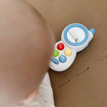 TELEFON KOMÓRKA INTERAKTYWNY EDUKACYJNY PODŚWIETLANY DŹWIĘKI ZABAWKA WOOPIE