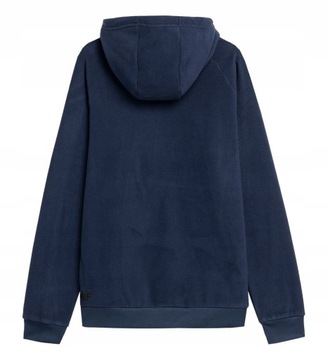 4F МУЖСКАЯ ФЛИСОВАЯ ТОЛСТОВКА С КАПЮШОНОМ PLM010