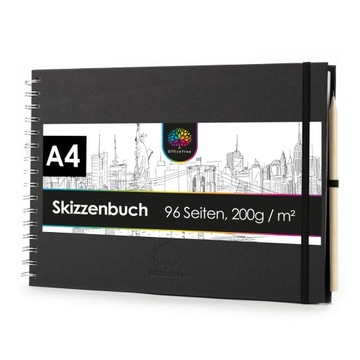 SZKICOWNIK NOTATNIK A4 OfficeTree 3577