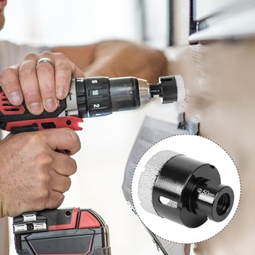 АЛМАЗНАЯ КОРОНКА СВЕРЛО 50 мм M14 ДЛЯ ПЛИТКИ ГЛАЗУРЬ КАМЕНЬ