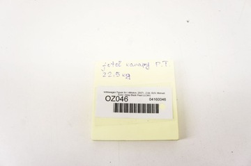 OZ046 VW TIGUAN I 5N SEDADLO POHOVKA PRAVÝ ZADNÍ