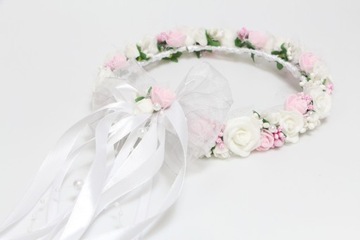 Wianek komunijny wianek na głowę wianek komunia