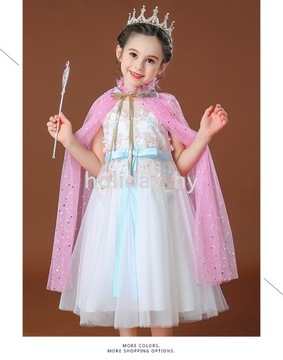 Комплект накидки Frozen Princess, фиолетовый