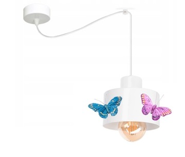 LAMPA WISZĄCA LOFT MOTYLEK PAJĄK 1 REGULOWANY