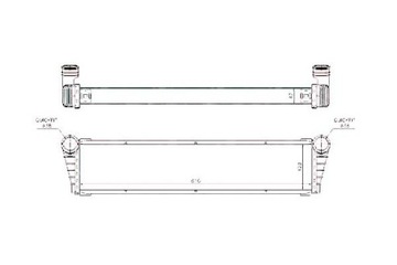 CHLADIČ MOTORU NRF 99710603702 PR2053 8MK376729