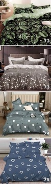 КОМПЛЕКТ ПОСТЕЛЬНОГО ПРИНАДЛЕЖНОСТИ 140х200 + НАВУШКА 70х80 2 ЧАСТИ ПОСТЕЛЬНОЕ БЕЛЬЕ НОВЫЕ ДИЗАЙНЫ