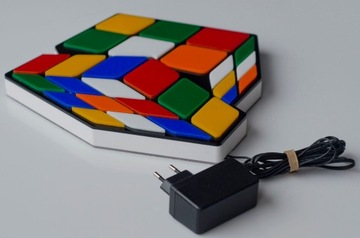 НЕОНОВЫЙ светодиодный светильник детский КУБИК РУБИКА