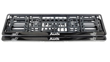 Рамки номерных знаков AUDI KORONA GEL