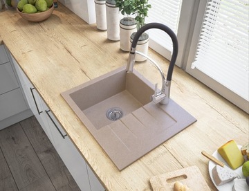 NEXO ХРОМ КУХОННЫЙ ФАПЕР С ВЫДВИЖНЫМ ИЗЛИКОМ