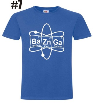 Футболка Bazinga «Теория большого взрыва» Big Bang