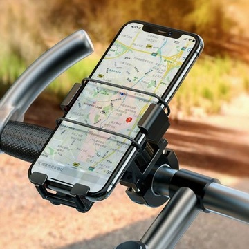 Держатель-зажим для телефона на велосипед, скутер, мотоцикл, скутер
