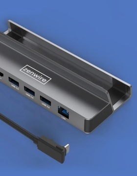 Док-станция Steam Deck DOCK ROG ALLY DEX HUB 6in1 USB-C HDMI 4K Ethernet