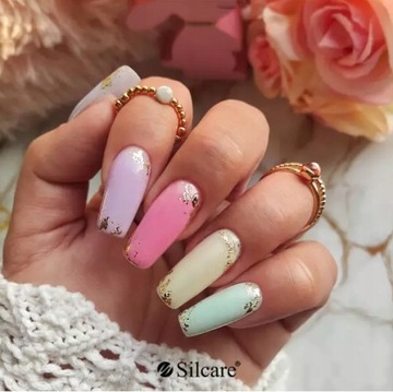 Набор из 4 кистей для строительного геля Silcare Base One