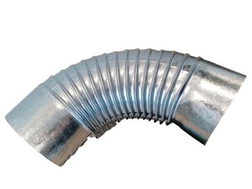 Kolano dymne kominowe piecowe fi 100mm ocynkowane