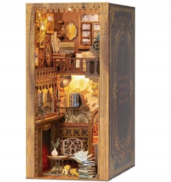 Podpórki do książek 3D puzzle Drewniane