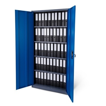 Металлический ШКАФ ДЛЯ МАСТЕРСКОЙ для инструментов, антрацит-синий