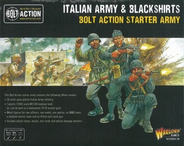 Bolt Action Italian Army & Blackshirts Starter