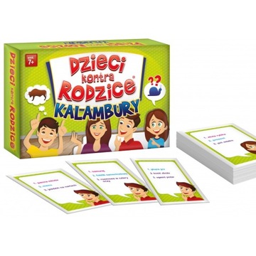 KANGUR Gra 7+ Dzieci kontra Rodzice KALAMBURY