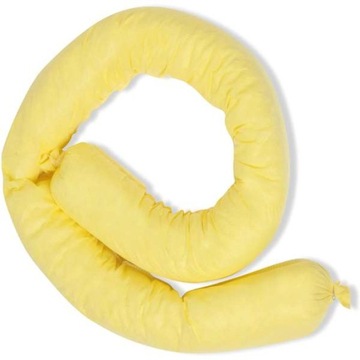 Sorbent chemiczny rękaw oleje kwasy 20 szt/op