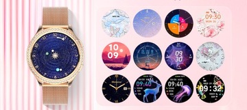 SMARTWATCH ЖЕНСКИЕ ЧАСЫ ПОЛЬСКОЕ МЕНЮ СПОРТ ЗДОРОВЬЕ TALKS PL