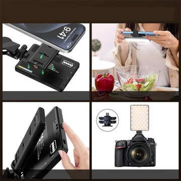 LAMPKA DO SELFIE TIK TOK VLOGóW MAKIJAŻU LED, OŚWIETLENIE DO VIDEO LIVE