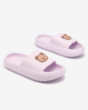 FIOLETOWE KLAPKI DAMSKIE MABYNN 40/41