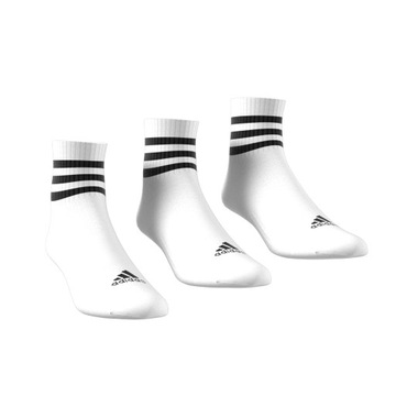 Skarpety adidas 3-Stripes Cushioned Mid-Cut Socks