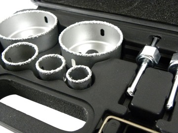 Набор вольфрамовых коронок 22-73мм 9 шт.