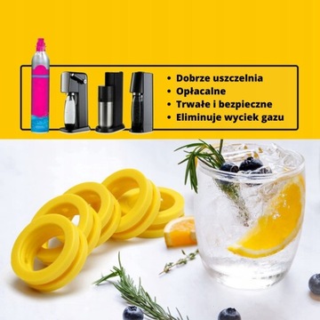 Прокладка для быстрого подключения SodaStream Terra Art, 8 шт.