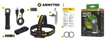 Налобный фонарь ARMYTEK Wizard C2 PRO MAX 4000 лм
