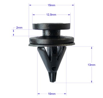 10x Клипсы крепления крышки двери RENAULT LAGUNA
