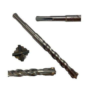 WIERTŁO DO BETONU 6MM 160MM BETONU ZBROJONEGO MURU CEGŁY SDS-PLUS KRZYŻOWE