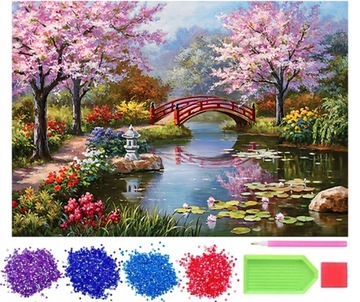 HAFT DIAMENTOWY MOZAIKA DIAMENTOWA 5D SADZAWKA