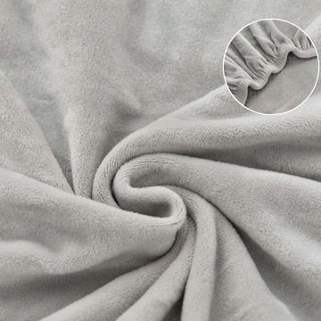 Чехлы на СТУЛЫ 6 ШТ ВЕЛЮРОВЫЕ УНИВЕРСАЛЬНЫЕ ЭЛАСТИК ВЕЛЮР БЕЖЕВЫЙ