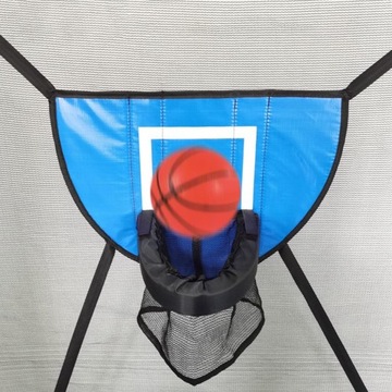 Mini kosz do koszykówki na trampolinę z ogrodową bramką do koszykówki