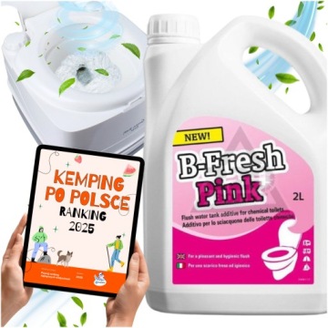 Płyn 2L do toalet turystycznych THETFORD B-FRESH PINK