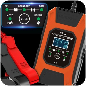 ИНТЕЛЛЕКТУАЛЬНЫЙ автомобильный выпрямитель для аккумуляторов 12 В 24 В ФУНКЦИЯ РЕМОНТА