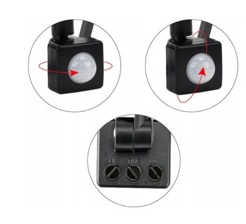 Галогенный светодиодный датчик движения 100 Вт