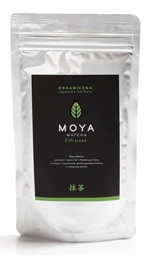 Moya Matcha Codzienna japońska zielona herbata sproszkowana BIO 100g