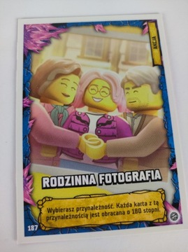Karta LEGO Ninjago / Seria 8 / NR 187 / NOWA