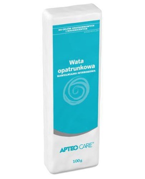 Apteo Care Wata opatrunkowa baweł.-wiskozowa 100 g